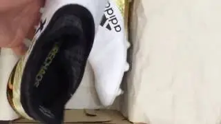 Unboxing (White /Black /Gold) Adidas X 16+ Stellar Pack