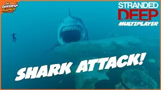 Shark Attack! Stranded Deep (Multiplayer) Ep 5