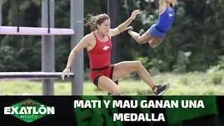 Mati y Mau recibieron dos medallas. | Episodio 105 | Exatlón México