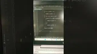 downTriangle strar pattern in java.