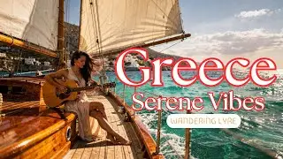 Greek Serene Music | Relaxing Greek Music & Island Views – 3 Hours of Focus & Sleep