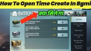 Time Create New Event In Bgmi || Time Create New Concept Explained || How To Collect Create 🔥