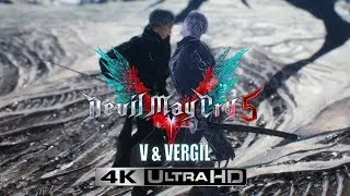 V (Vergil version) VS Vergil - Special Finisher - Devil May Cry 5 『4K - 60 Fps』