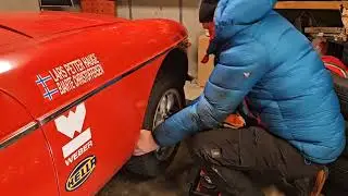 1974 MGB GT Regularity rally summer and winter