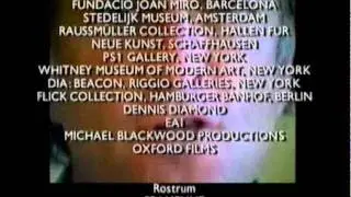 Thank you! Bruce Nauman