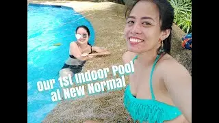 OUR 1ST INDOOR POOL AT IBABAW MOUNTAIN RESORT (the New Normal) | Abba Cloak | Vlog39