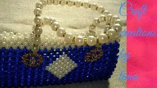 পুতির ব্যাগ(২য়  অংশ)||How to make beaded bag||beaded pruse||putit bag||beads bag