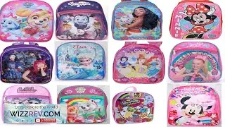 Little Girls Toddler PreK School Backpack Movie Cartoon Book Bag Kids Children