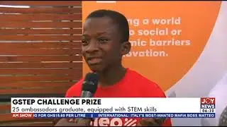 Ofosuhene Apenteng wins The GSTEP Ambassador Challenge 2023.