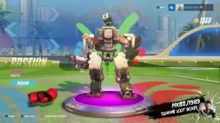BACK TO BACK LEGENDARY!!! | overwatch summer games loot boxes