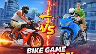 BIKE GAME CHALLENGE🔥| FASTEST RIDER WINS!