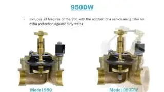 Buckner Superior Model 950 In-Line Irrigation Valves