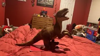 Wild republic velociraptor toy review part 3