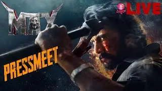 🔴LIVE : MAX Pressmeet | Baadshah Kichcha Sudeep | Vijay Kartikeyaa | B Ajaneesh Loknath