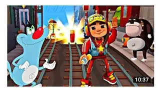 Subway surfers Paradise gameplay description supar hit video gemig 2021😂😁