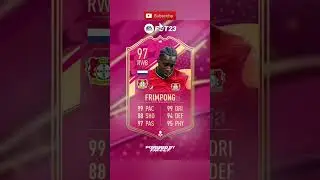 Frimpong Futties Fifa 23 #fifa #football #futties #easports #shorts