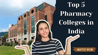 Top 5 BEST Pharmacy College in India #bpharma