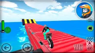 Moto Bike Stunt Racing Impossible Tracks Gameplay Android