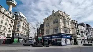 Empty streets in Liverpool City Centre #CoronaCrisisuk