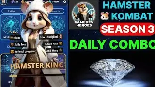 Hamster Kombat Season 2 Update Today | Hamster Kombat Daily Combo Update | Hamster Kombat Diamond 💎 