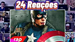 MULT REACT |Rap do Capit&atilde;o Am&eacute;rica - O PRIMEIRO VINGADOR|NERD HITS