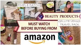 ☀️Huge Amazon Beauty Haul | Skin Care & Makeup | Summer Makeup Look | Super Style Tips