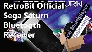 RetroBit Official Sega Saturn Bluetooth Receiver - Unboxing
