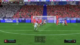 Red Inform Neymar 20 Yard Free-kick Goal - FIFA 23 Ultimate Team #shorts #clips