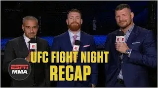 Recapping Francis Ngannou's TKO win vs. Junior dos Santos, more | UFC Fight Night | ESPN MMA