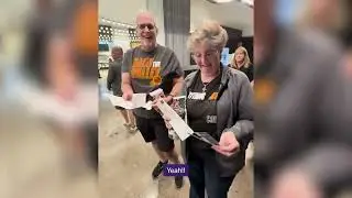 Surprising lifelong fans with courtside tickets 🥹 | Phoenix Suns