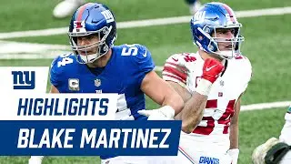 Blake Martinez's 2020 FULL Season Highlights | New York Giants