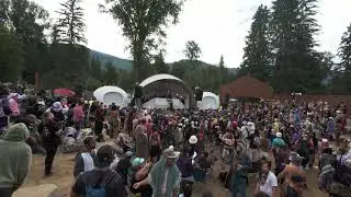 SKREAM & Friends Ft. Sgt. Pokes // 4K Version // Shambhala 2025 Sunrise Finale // The Amp