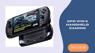 Обзор портативного игрового ПК GPD Win 5 с процессором Ryzen AI Max 385