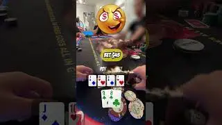 SUITED CONNECTORS ARE INVINCIBLE!!! #poker #shorts #handhistory #ggpoker #howtoplaypoker