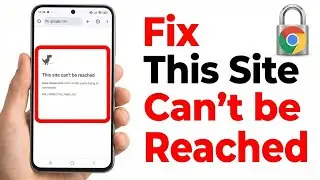 How To Fix This Site Can't be Reached | This Site Can't be Reached (FIX)