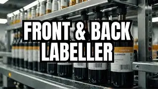 Automatic Double-Sided Labeling for Flat Containers, Front & Back Labeler
