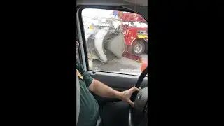 Cement truck flips on SH 130, causing major delays