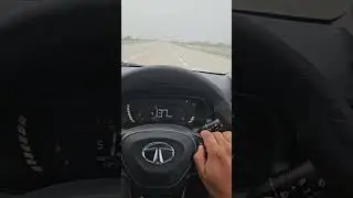Tata Punch CNG, Top speed on Vadodara Highway 🚗 ❤️ #speed #tata #punch