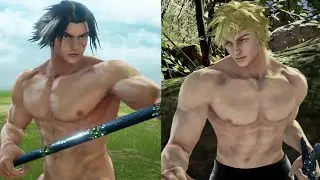 SC6 X Witcher 3，Sexy male Ryona，half naked🥰 Alpha Patroklos, shorts😘 Kilik VS Geralt