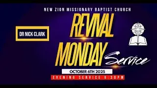 10/06/2025 PM DR NICK CLARK Revival Monday PM