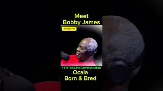 Meet Bobby James Ocala Black History on My Story with Tlc Robinson.#trending #youtubeshorts #podcast
