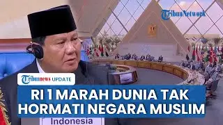 Prabowo Marah sampai Minta Maaf di Pidato KTT D-8: Dunia Internasional Tak Hormati Negara Muslim