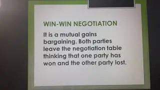 LEGAL NEGOTIATIONS