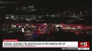 Emergency crews respond to &lsquo;chemical release' at suburban swim school