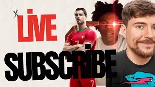 LIVE: ur. Cristiano Ronaldo vs MrBeast vs ishowspeed Subscriber Battle