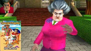 SCARY TEACHER 3D | Special Chapter Fun In The Sun all Level