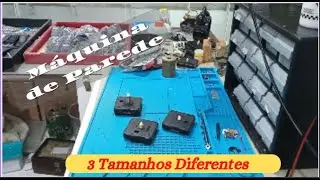 3 Tamanhos Diferentes Máquina Parede
