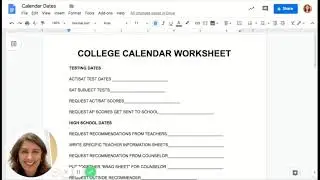 How to Set Up Your College Calendar