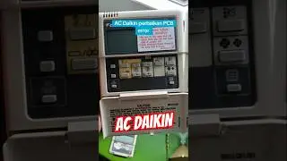 ac Daikin perbaikan PCB remote control error, #acmarine #marineelectricals #marineservices #marine