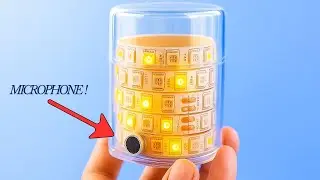 How to Make a Cool LED Jar Lamp at Home!